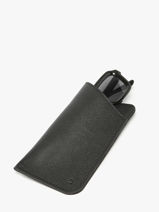 �tui Lunette Madras Cuir Etrier Noir madras EMAD5017-vue-porte