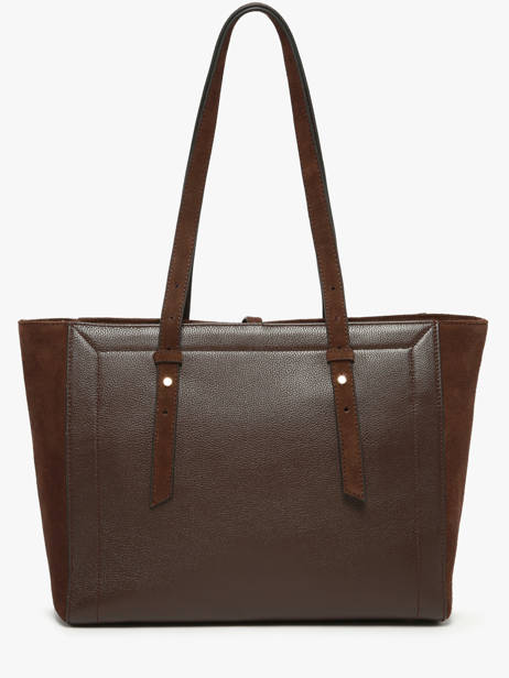 Sac Porté épaule Altesse Suede Cuir Etrier Marron altesse suede EASU088M vue secondaire 4